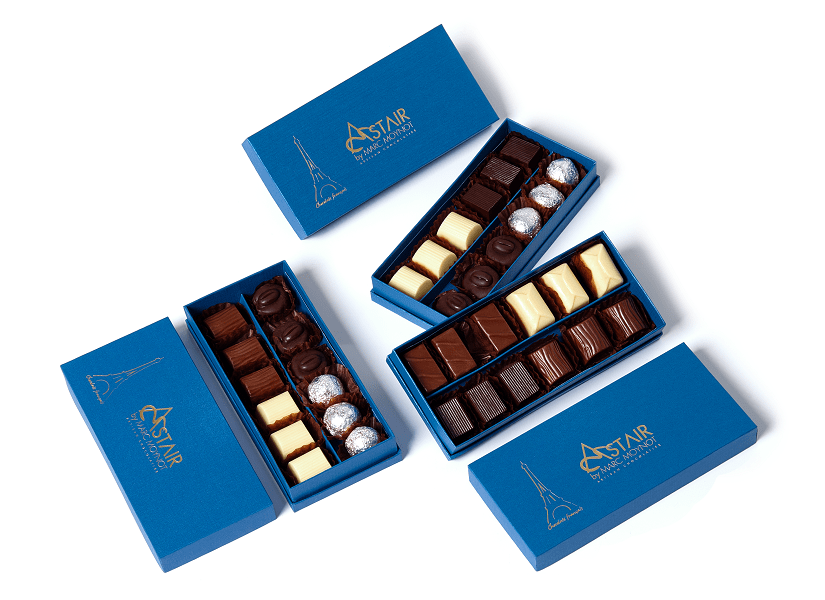 Hộp 4 loại Chocolate (150g) - Chocolate Vinh Phú - Công Ty TNHH Sản Xuất Chocolate Vinh Phú